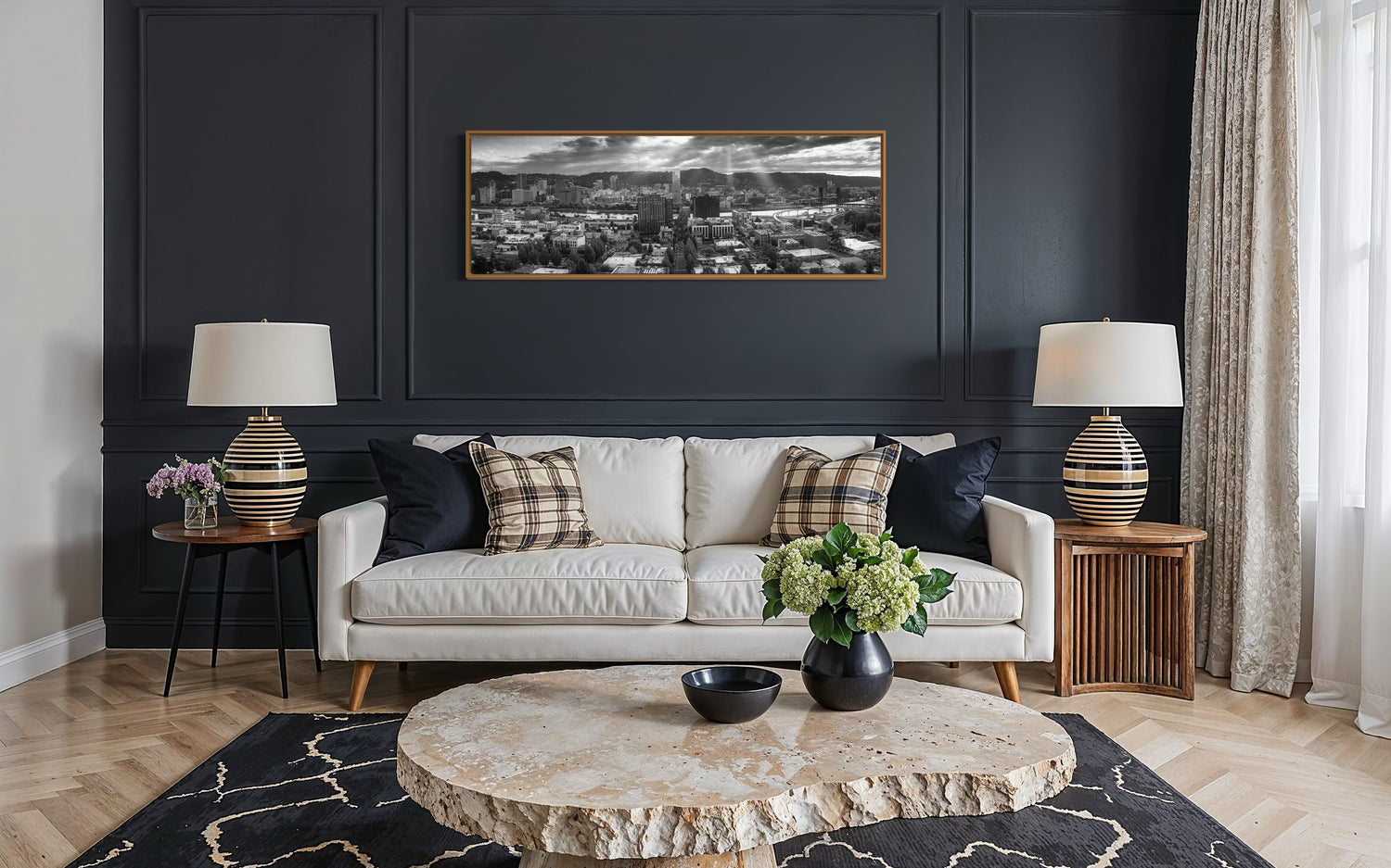 Burnside Protest Black & White