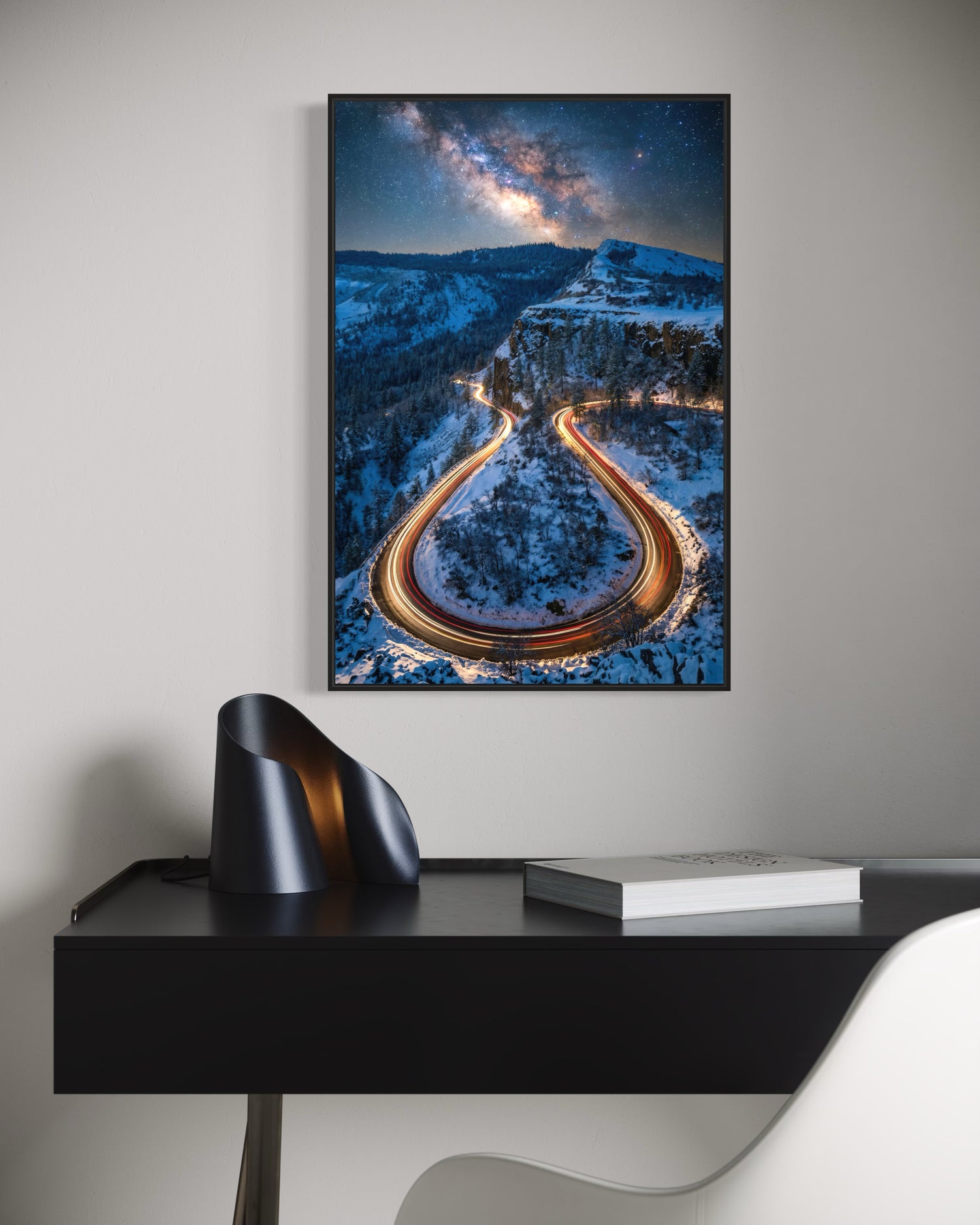 Snowbound Galaxy Ribbon Road