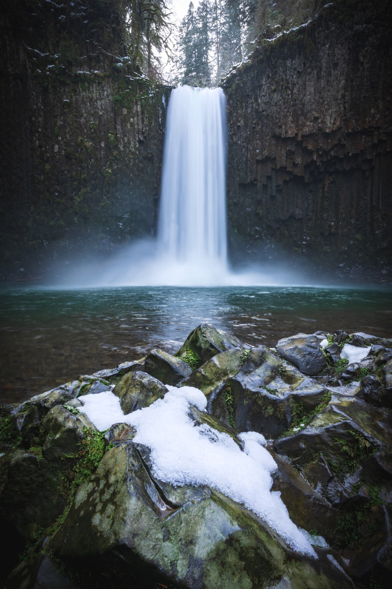 Meltwater at Abiqua