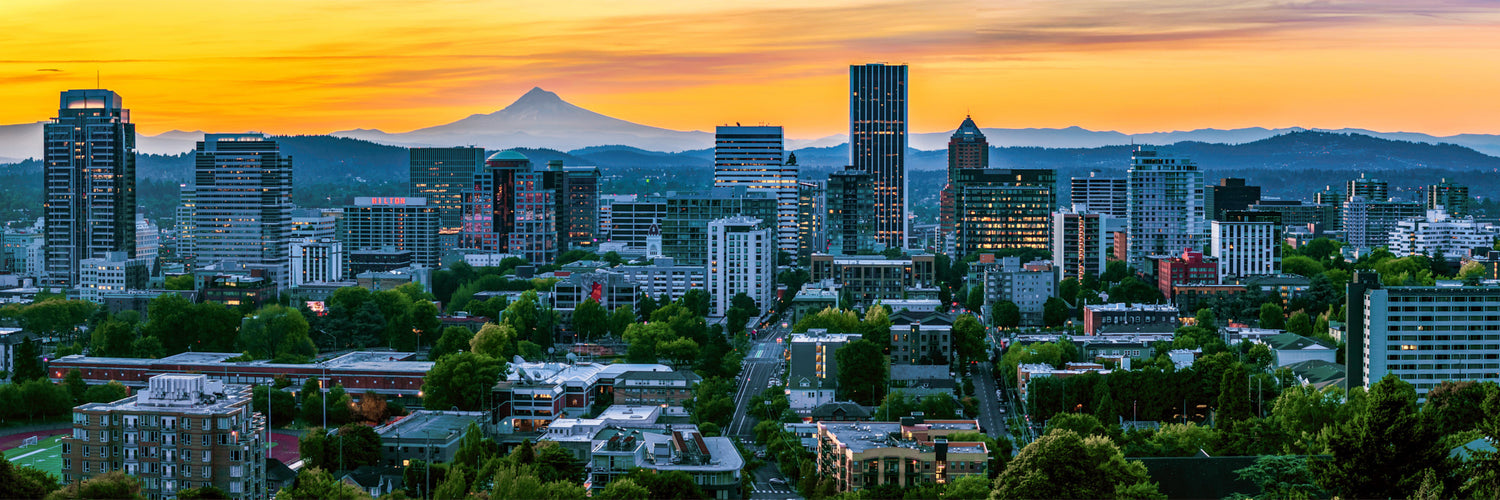 Summer Sunrise in the City